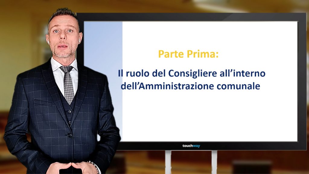 “Il Consigliere Comunale” Corso completo di 10 lezioni